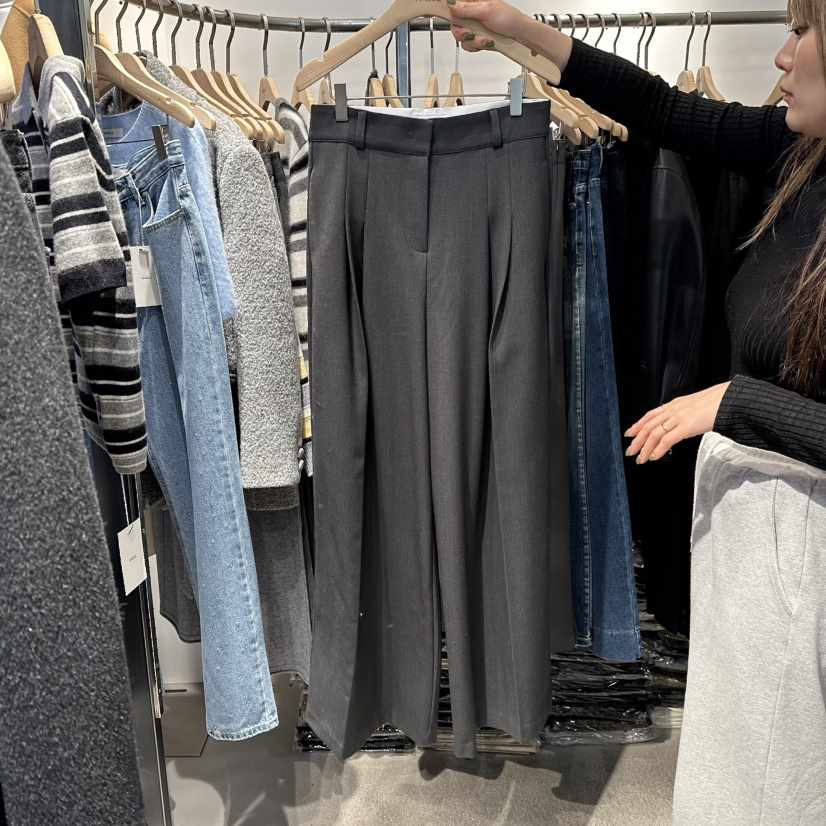 HABLE韓國代購㊣女裝新款推薦真品職業25秋冬人氣時尚休閑褲HABLE休閑褲