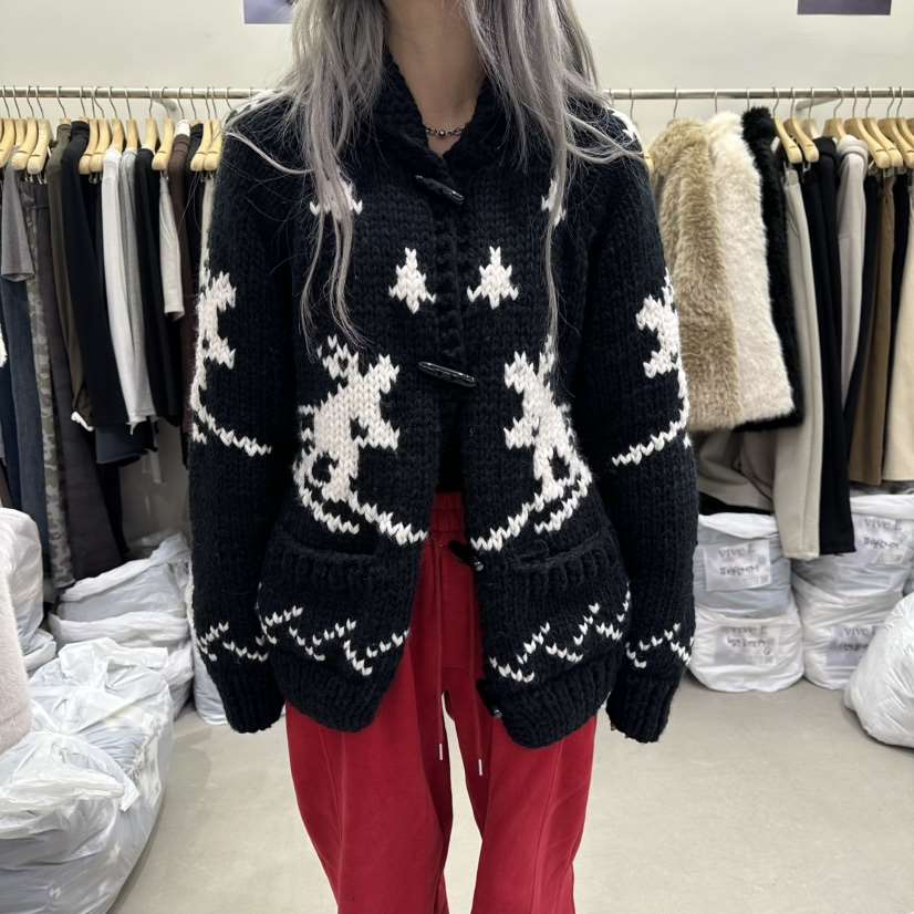 VIVEL東大門㊣直郵女士新款休閑職業推薦時尚25秋冬人氣針織衫VIVEL針織衫