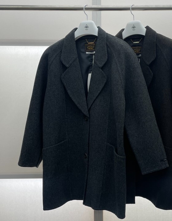 MILUI東大門㊣實拍女裝新品熱賣職業真品人氣休閑中長款大衣MILUI中長款大衣