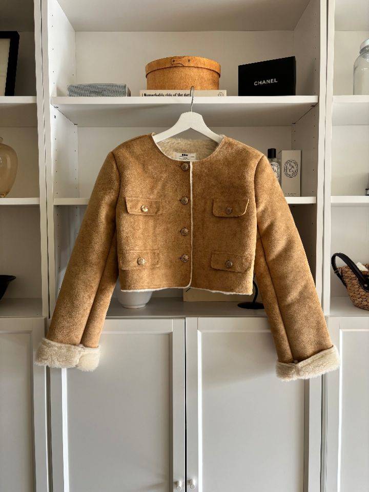 mars東大門㊣實拍女士新品25秋冬推薦真品職業人氣夾克粗花呢mars夾克