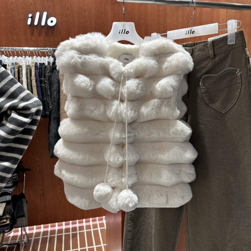 ILLO東大門㊣直郵女裝新品職業休閑熱賣人氣25秋冬推薦馬甲ILLO馬甲