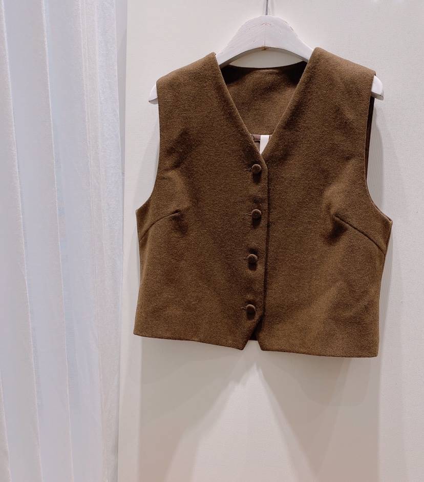 LETAILOR韓國代購㊣女裝新品職業休閑熱賣推薦時尚25秋冬馬甲LETAILOR馬甲