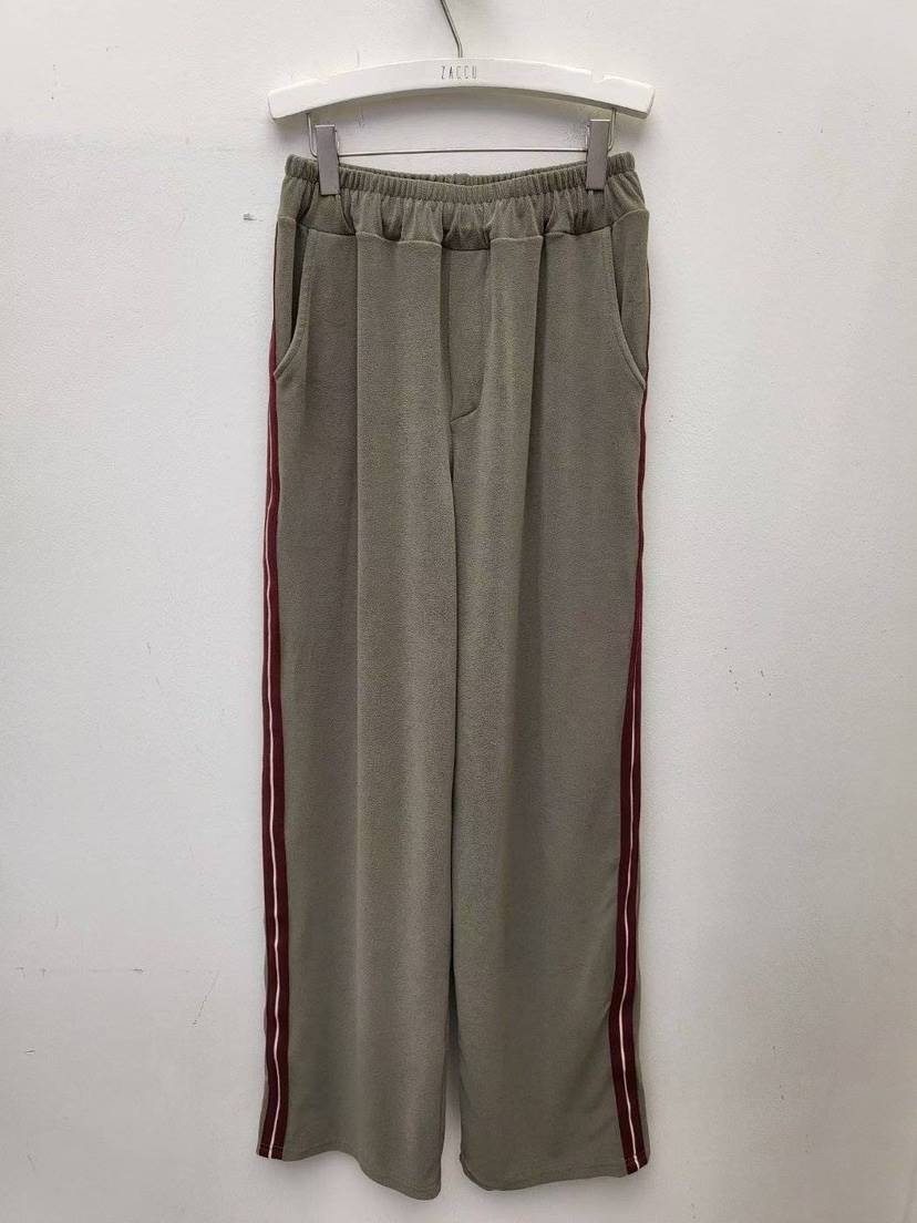 ZACCU韓國直郵㊣女士新品人氣職業推薦時尚真品休閑褲天鵝絨ZACCU休閑褲