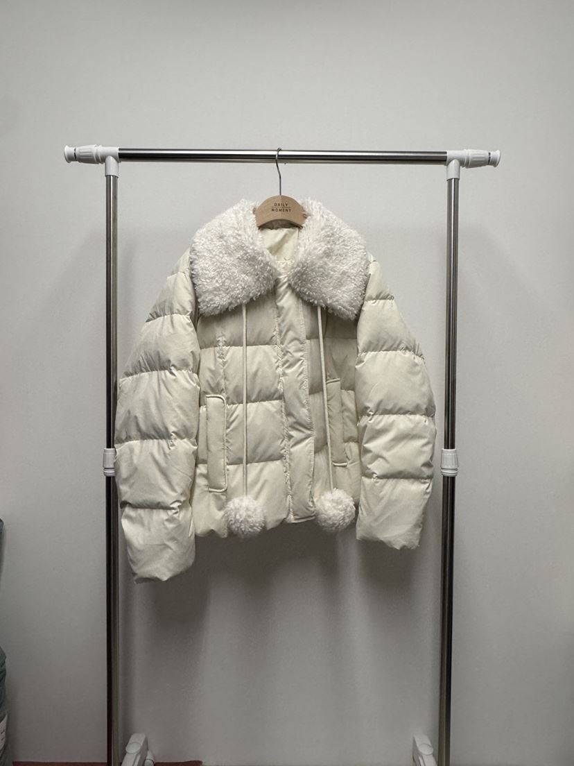 DAILY MOMENT韓國直郵㊣女裝新品職業25秋冬推薦短款羽絨服DAILY MOMENT短款羽絨服