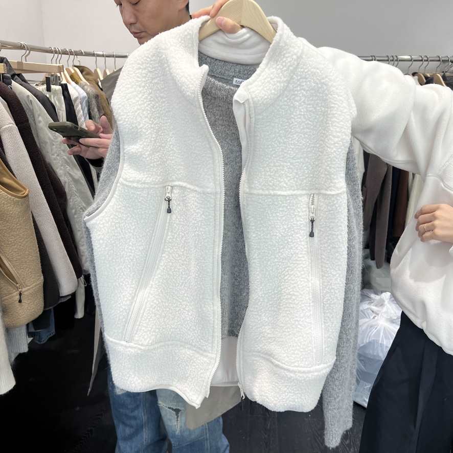 TAFFETA東大門㊣實拍女裝新款人氣時尚休閑馬甲不含內搭抓絨TAFFETA馬甲