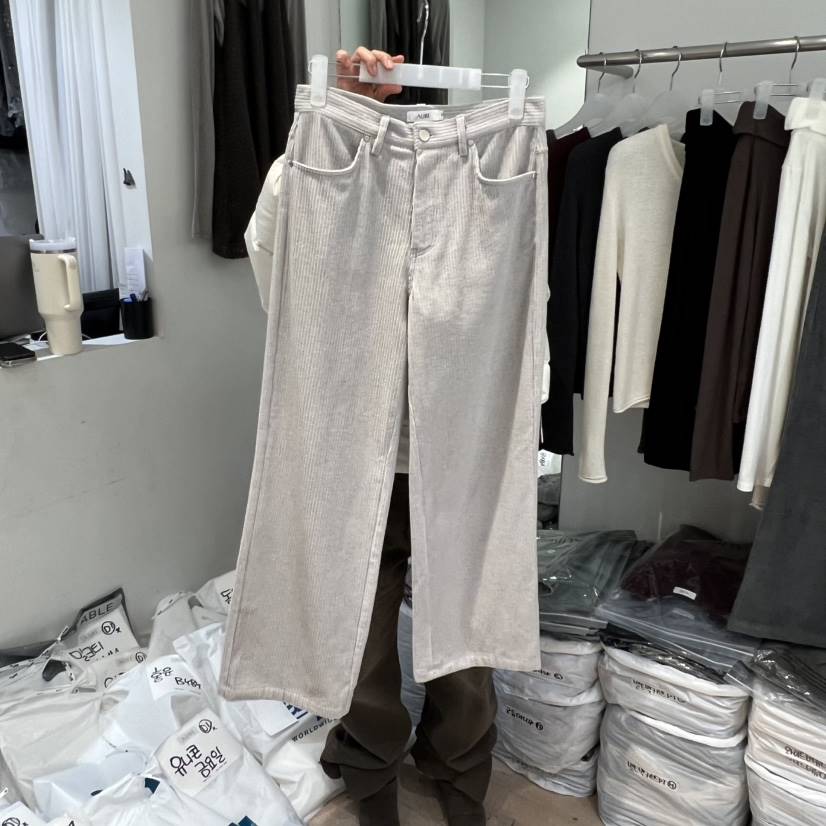 AUBE東大門㊣直郵女裝新款25秋冬休閑熱賣職業推薦人氣休閑褲AUBE休閑褲