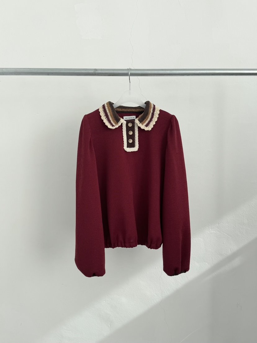 MOSMOS東大門㊣代購女裝新品真品推薦25秋冬人氣休閑針織衫MOSMOS針織衫