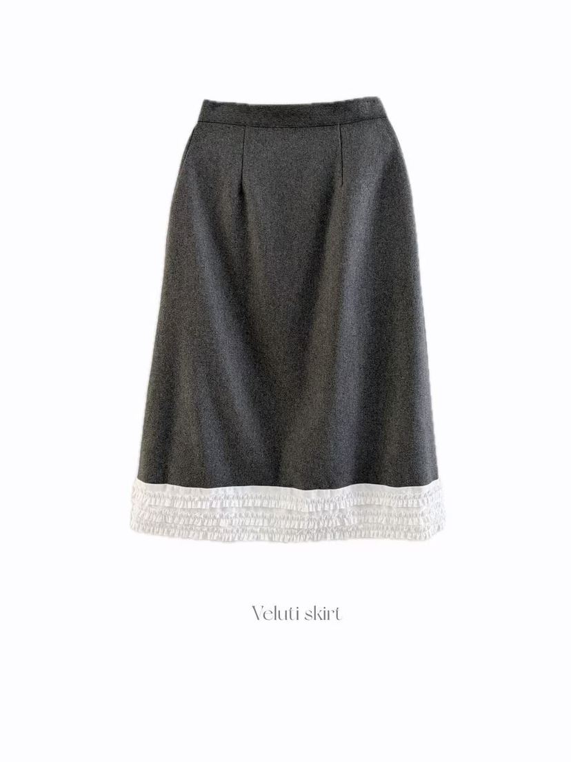 OLI SEOUL東大門㊣代購女士新款時尚推薦人氣25秋冬真品長裙OLI SEOUL長裙