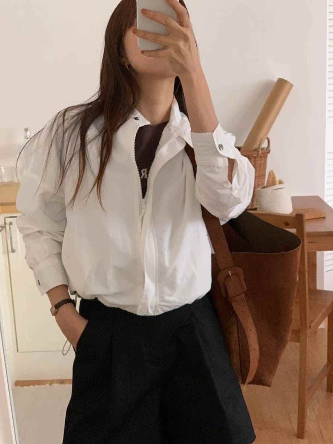 TDOUBLEJ東大門㊣代購女士新品休閑25秋冬推薦熱賣時尚夾克TDOUBLEJ夾克