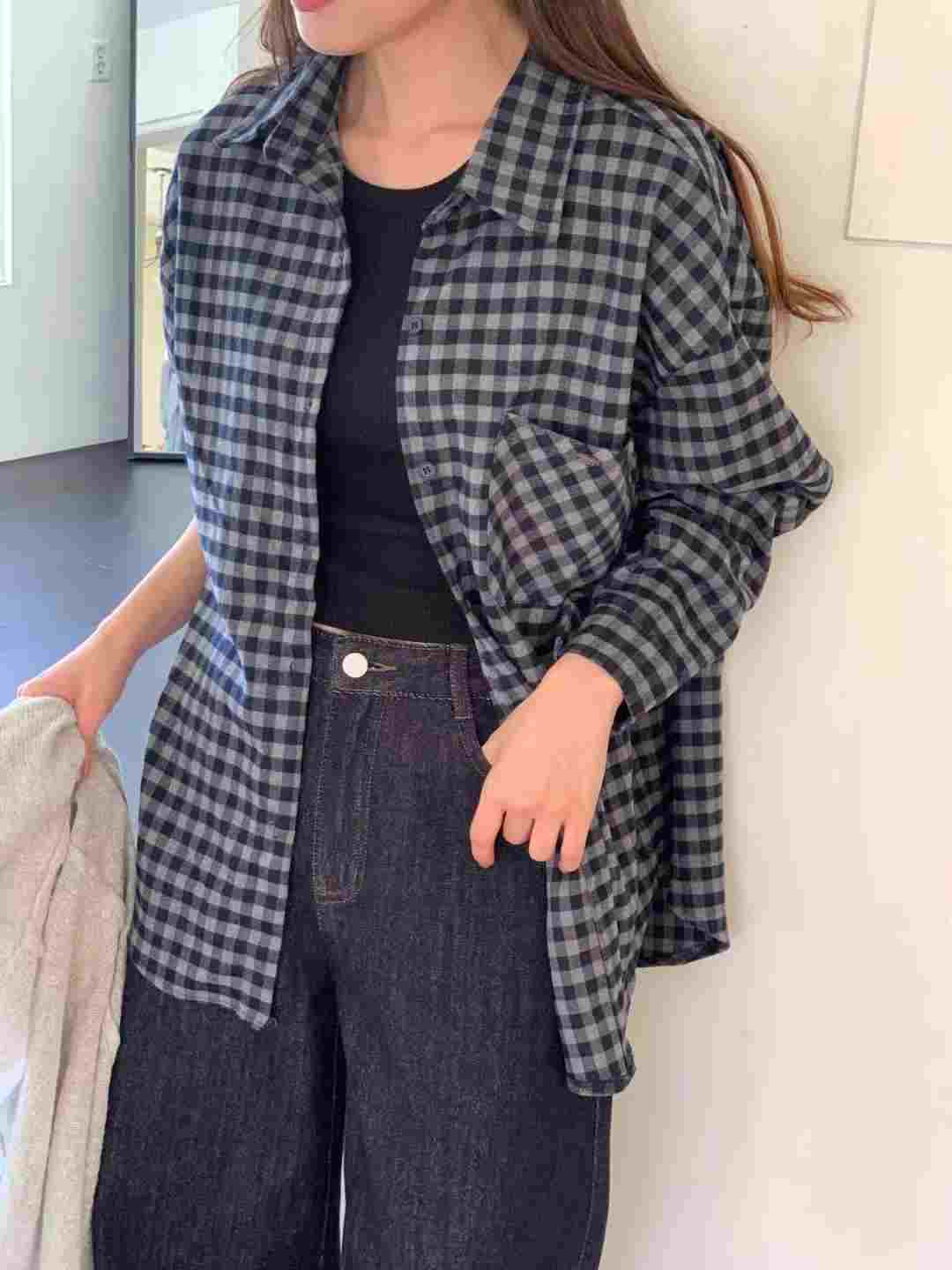 TDOUBLEJ韓國直郵㊣女士新品推薦25秋冬職業時尚襯衫蕾絲衫TDOUBLEJ襯衫/蕾絲衫