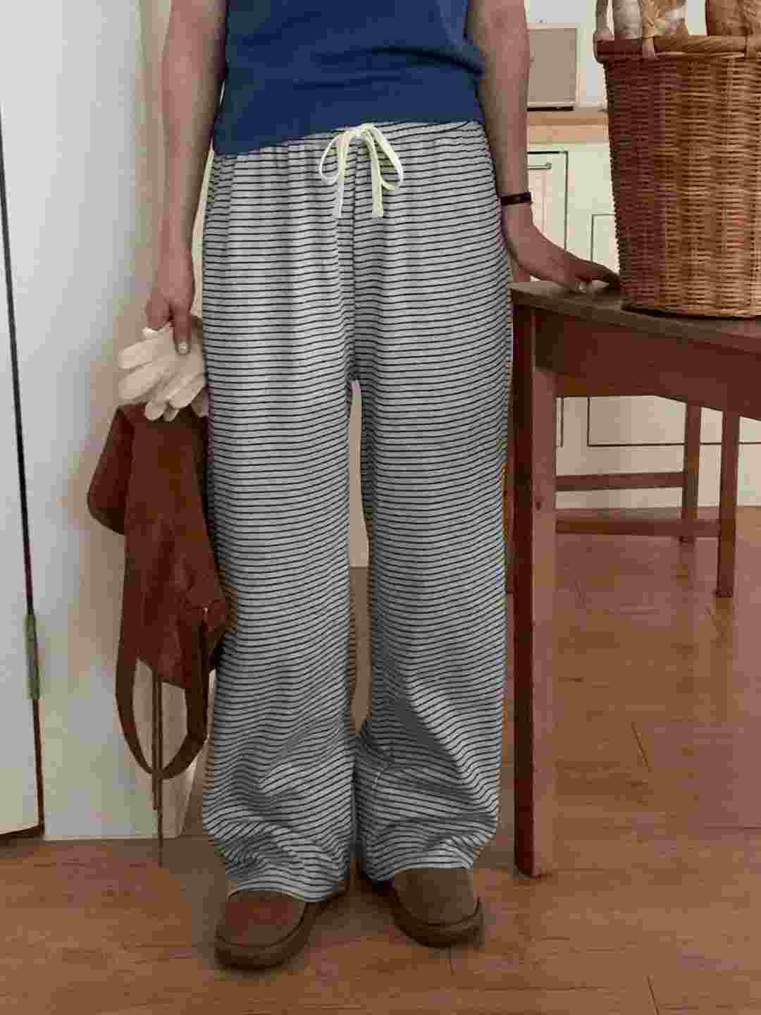 TDOUBLEJ東大門㊣直郵女裝新品25秋冬人氣推薦休閑職業休閑褲TDOUBLEJ休閑褲