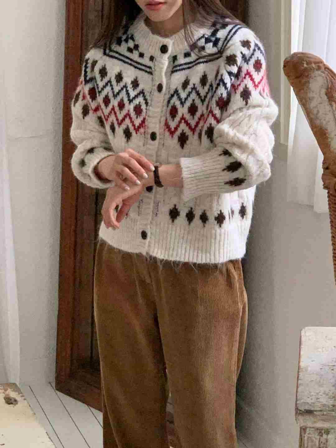 TDOUBLEJ東大門㊣直郵女裝新品25秋冬休閑人氣推薦時尚針織衫TDOUBLEJ針織衫