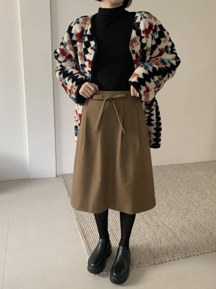 LOVE MY SANTA韓國直郵㊣女裝新款推薦真品休閑半身裙中短裙Santa/LOVE MY SANTA半身裙/中短裙