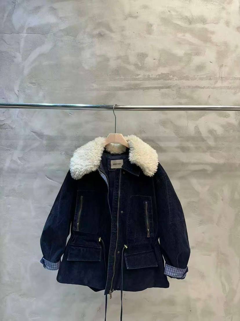 SIMPLE PARK/WMSTORY東大門㊣代購女士新品職業短款羽絨服鵝絨SIMPLE PARK/WMSTORY短款羽絨服