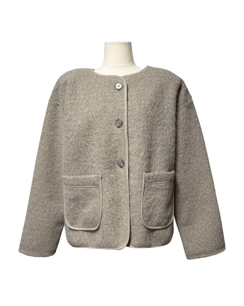 MURREN東大門㊣直郵女裝新品真品人氣職業推薦25秋冬夾克羊毛衫MURREN夾克