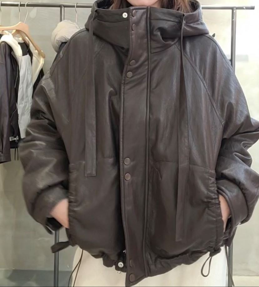 SIMPLE PARK/WMSTORY韓國代購㊣女士新款人氣推薦夾克皮革SIMPLE PARK/WMSTORY夾克