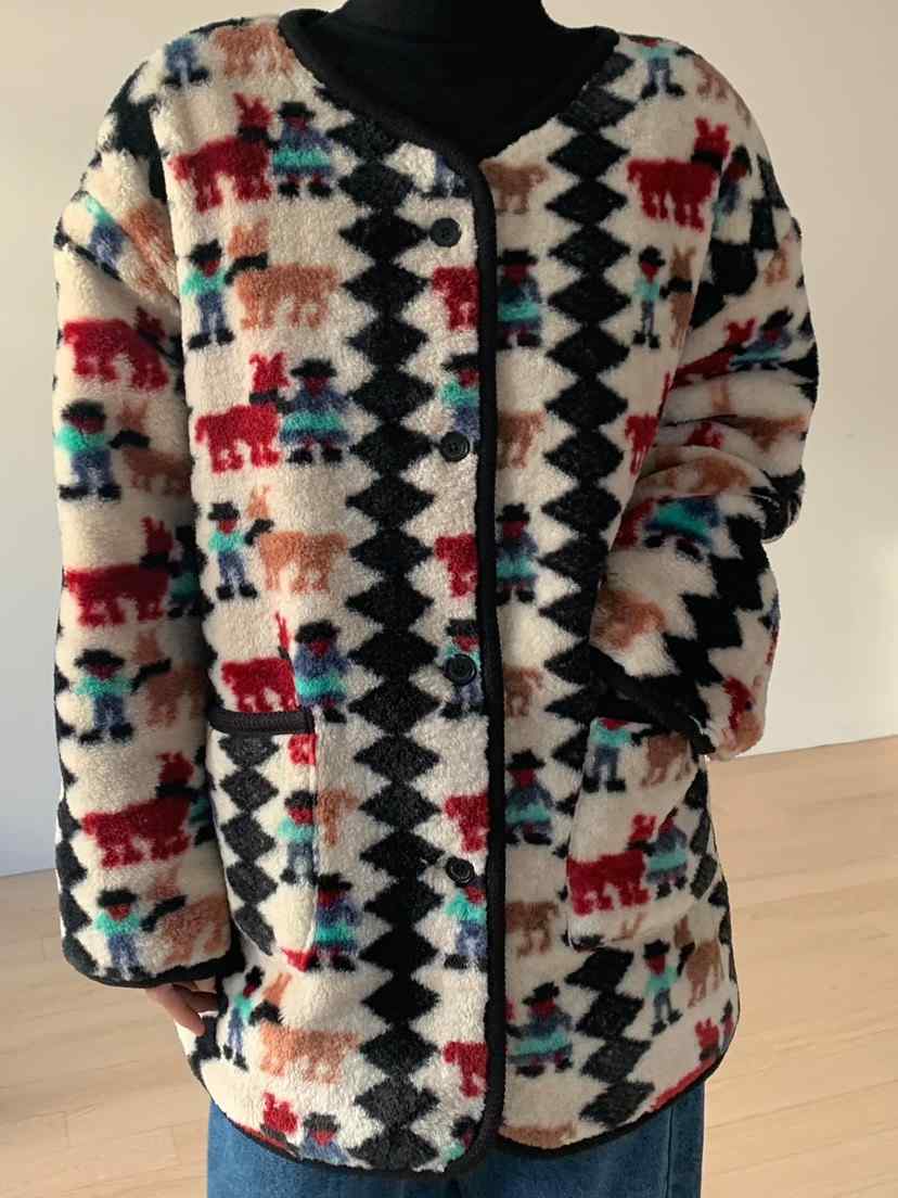 LOVE MY SANTA東大門㊣代購女士新款推薦25秋冬職業休閑夾克Santa/LOVE MY SANTA夾克