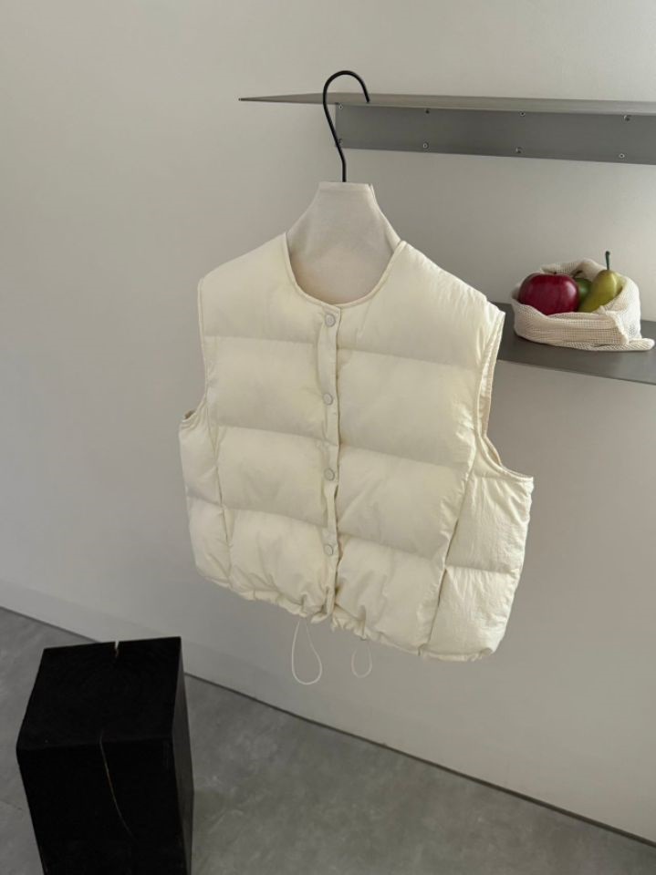 STAY HERE東大門㊣代購女士新款休閑真品馬甲不含內搭填充STAY HERE馬甲