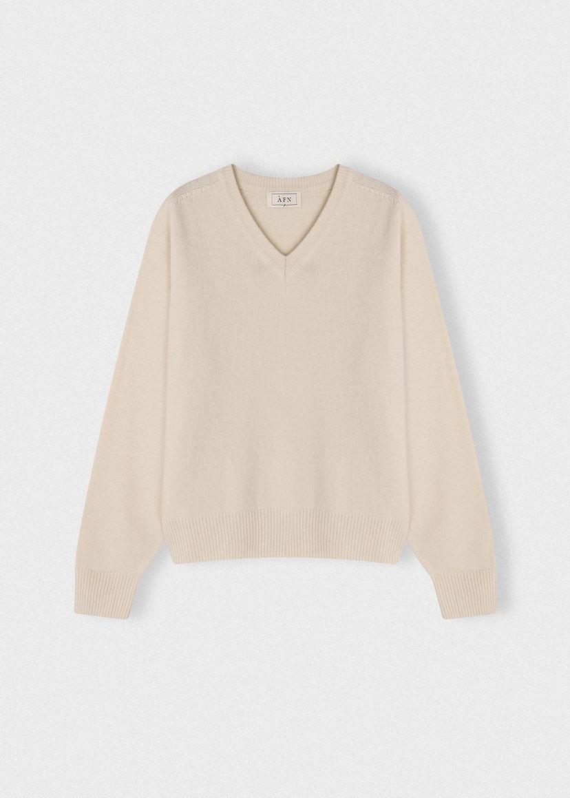 A Flan東大門㊣直郵女裝新款推薦職業25秋冬休閑針織衫V領A:FLAN EDITION針織衫