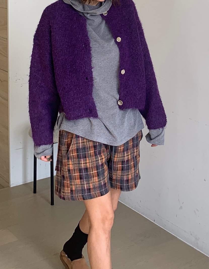 PARIS MATCH東大門㊣實拍女裝新款25秋冬推薦職業真品短褲PARIS MATCH短褲