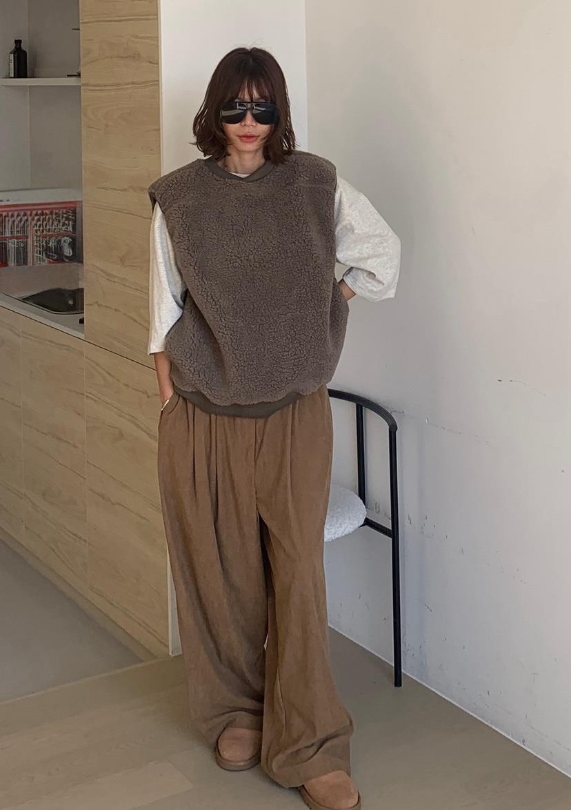 PARIS MATCH東大門㊣實拍女士新品25秋冬職業休閑人氣休閑褲PARIS MATCH休閑褲