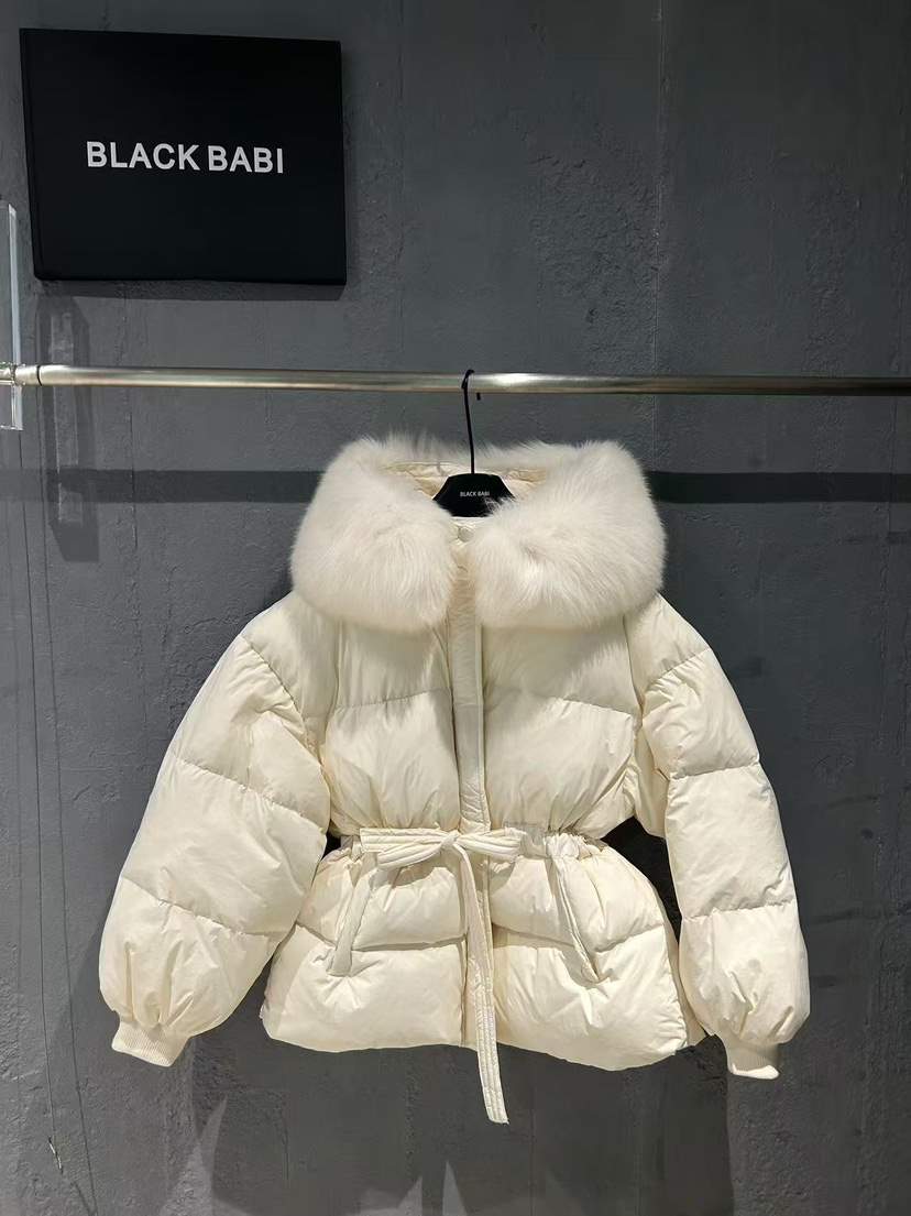 BLACK BABI東大門㊣直郵女裝新品25秋冬職業熱賣短款羽絨服BLACK BABI短款羽絨服