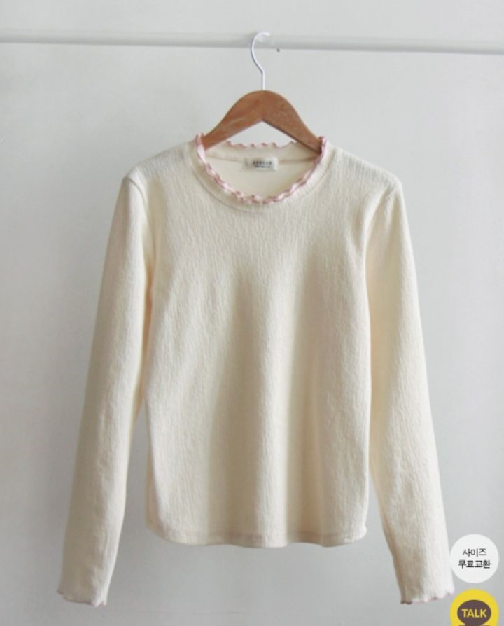 HEY/TO SEWING東大門㊣實拍女士新款時尚推薦25秋冬長袖T恤BY HEY/TO SEWING長袖T恤