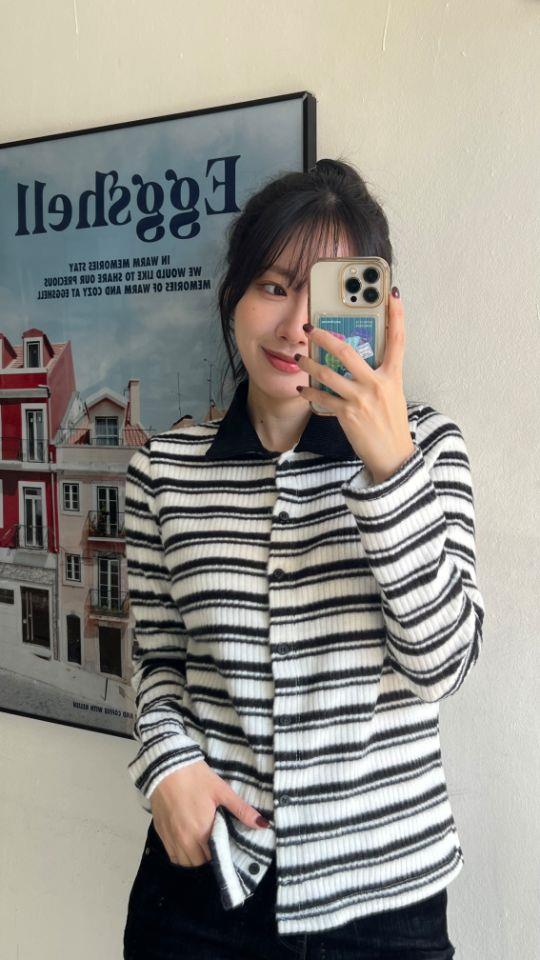 HEY/TO SEWING韓國直郵㊣女裝新款人氣職業休閑時尚長袖T恤BY HEY/TO SEWING長袖T恤