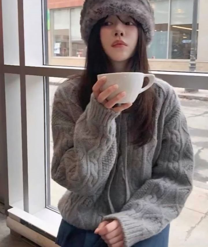 BOBBIE DOLL東大門㊣代購女士新品人氣熱賣25秋冬時尚毛衣BOBBIE DOLL毛衣