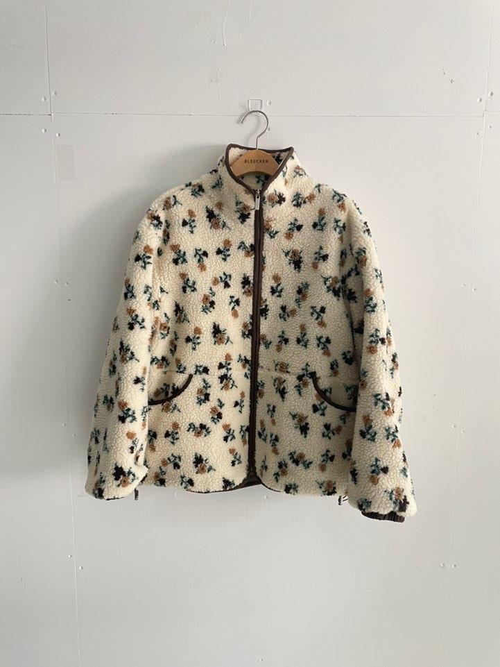 BLEECKER東大門㊣直郵女裝新品25秋冬推薦熱賣時尚夾克花朵BLEECKER夾克