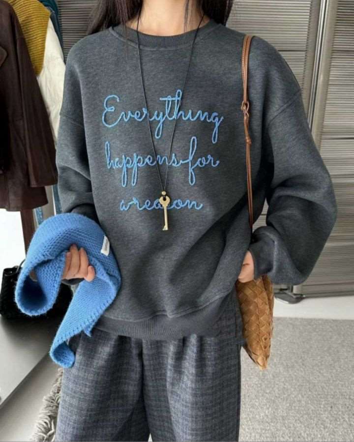 BOBBIE DOLL韓國代購㊣女裝新品時尚休閑25秋冬人氣推薦衛衣BOBBIE DOLL衛衣