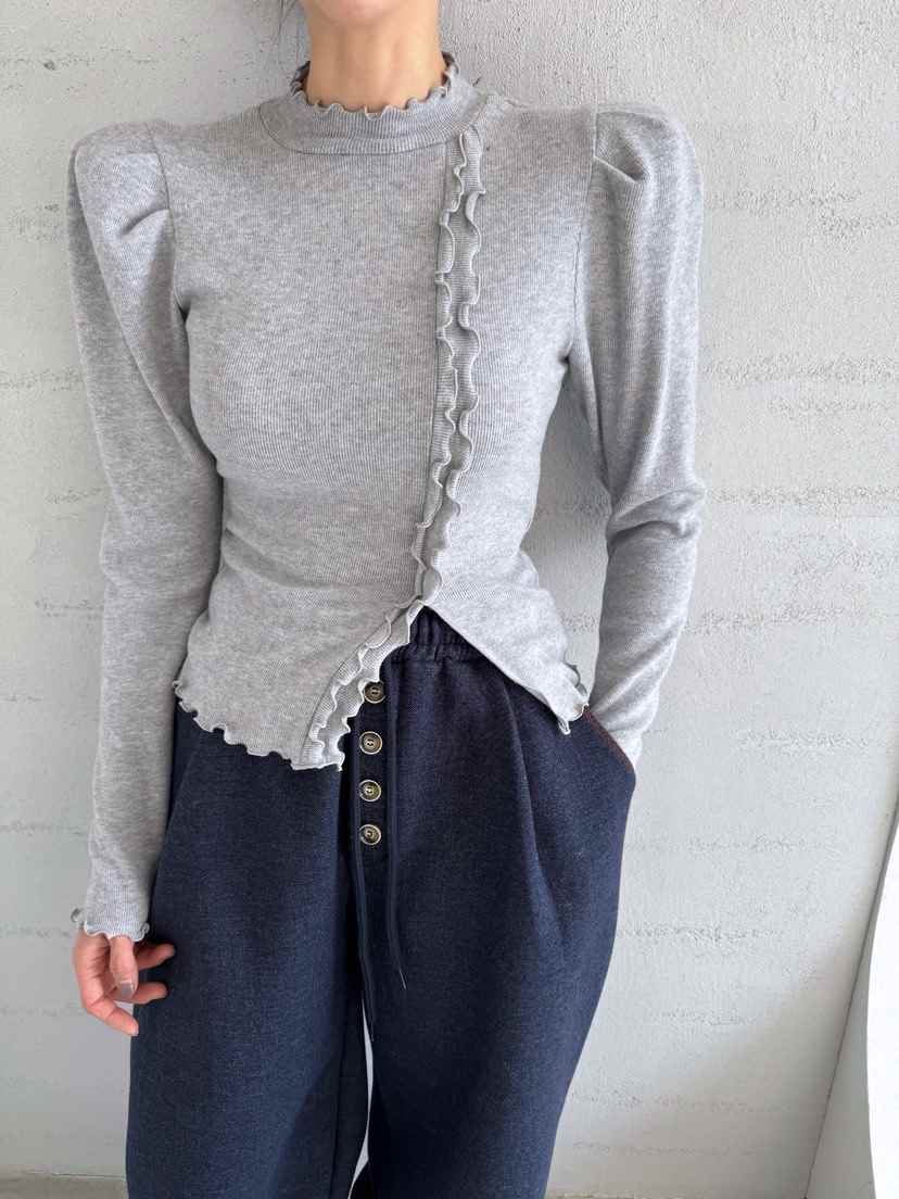 AB東大門㊣實拍女裝新品休閑時尚推薦25秋冬職業真品長袖T恤AB長袖T恤