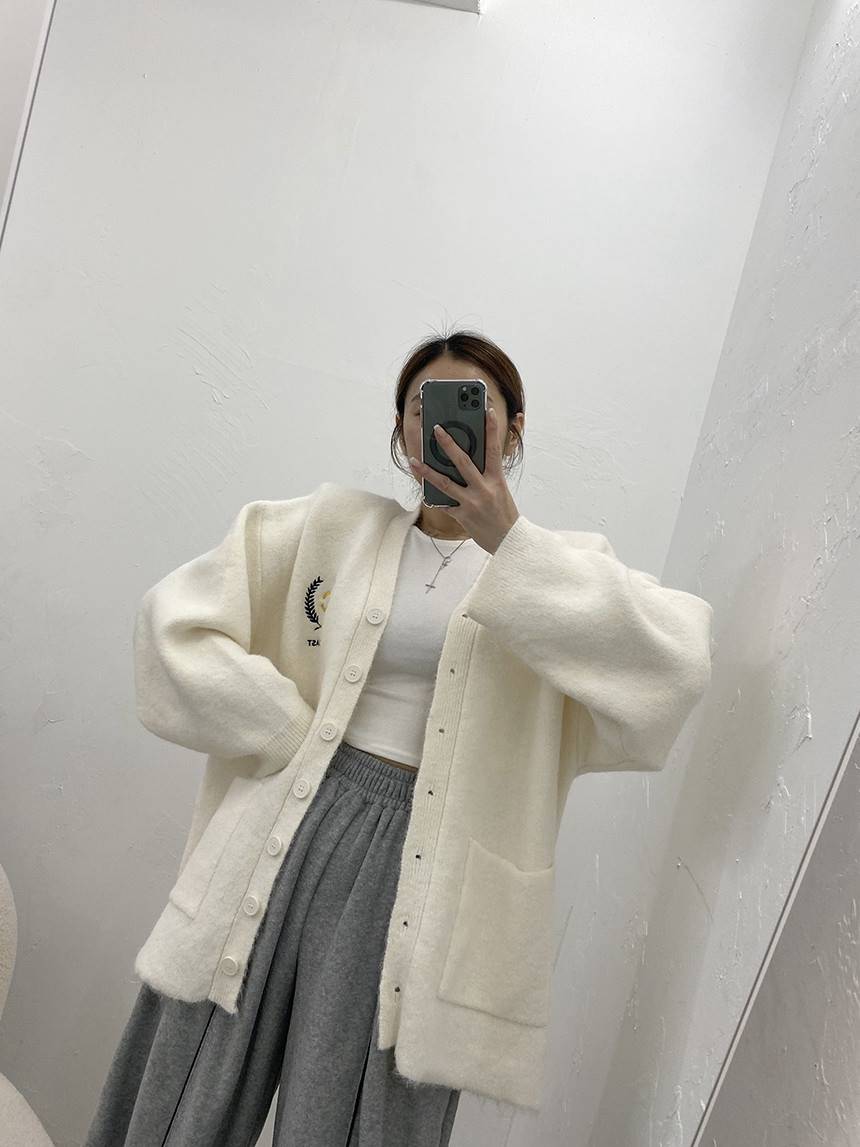 BLACK BABI韓國直郵㊣女士新款25秋冬熱賣休閑人氣職業針織衫BLACK BABI針織衫