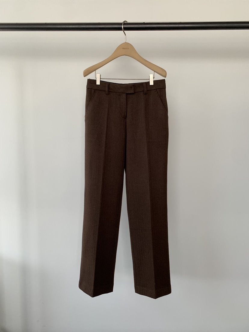 UNDERSON韓國直郵㊣女士新款推薦職業真品25秋冬休閑休閑褲UNDERSON休閑褲