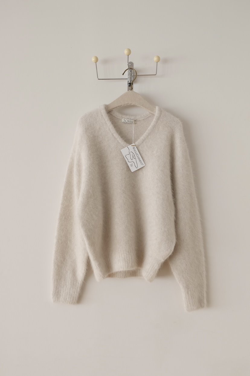 SORBET東大門㊣代購女士新款職業時尚休閑真品熱賣25秋冬針織衫SORBET/flat white針織衫