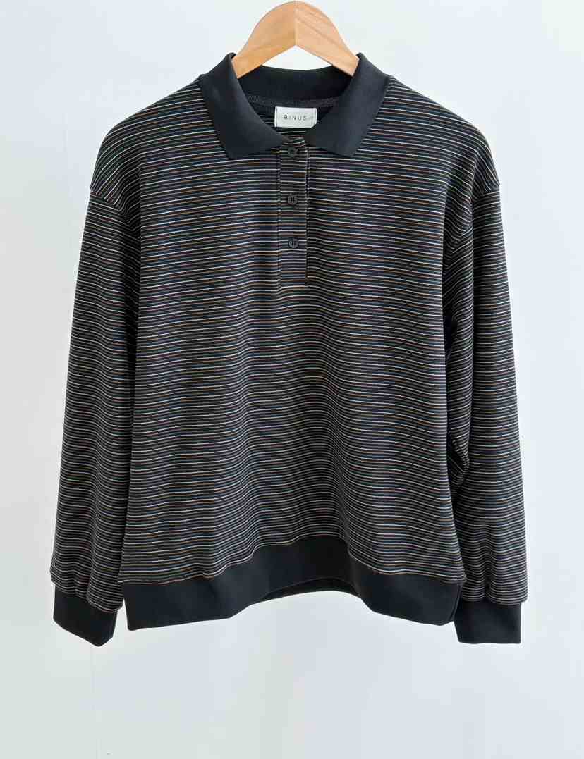 BINUS東大門㊣直郵女裝新品推薦真品職業時尚熱賣人氣長袖T恤BINUS長袖T恤