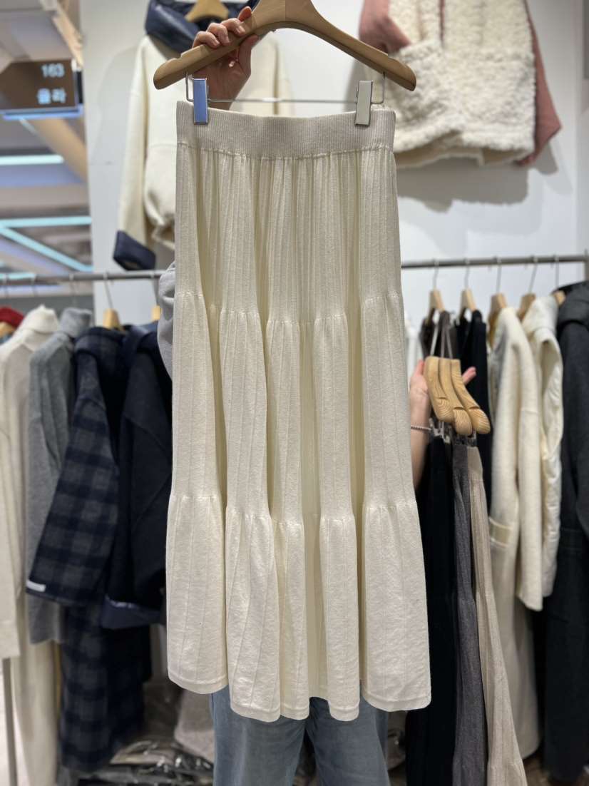 OLA韓國直郵㊣女士新品時尚人氣熱賣職業推薦休閑真品25秋冬長裙mellor/OLA長裙