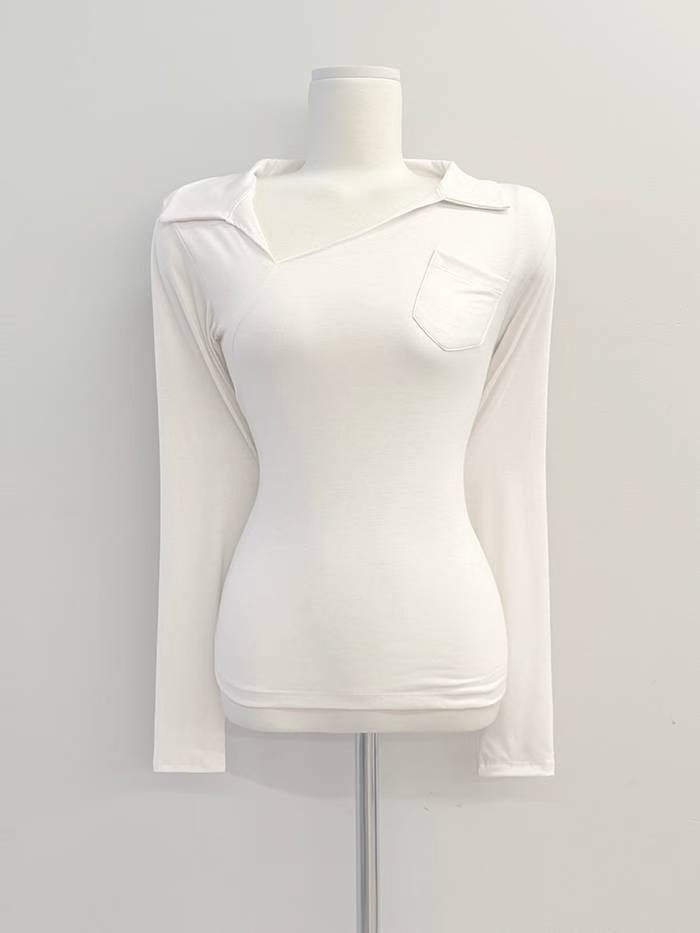 JAYDOC韓國代購㊣女士新款真品熱賣推薦人氣時尚休閑長袖T恤JAYDOC長袖T恤