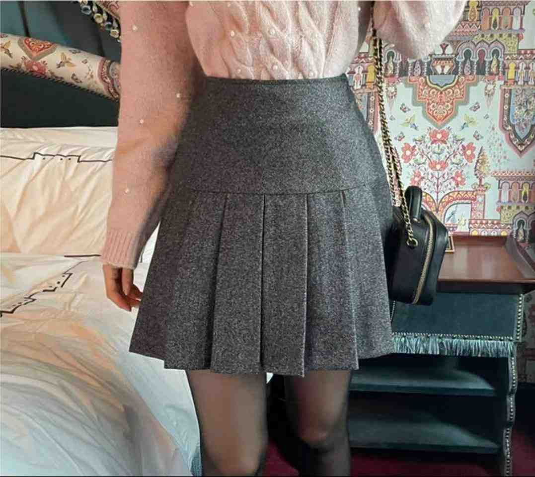 삐삐東大門㊣實拍女士新品25秋冬真品熱賣推薦時尚休閑短裙Pager短裙