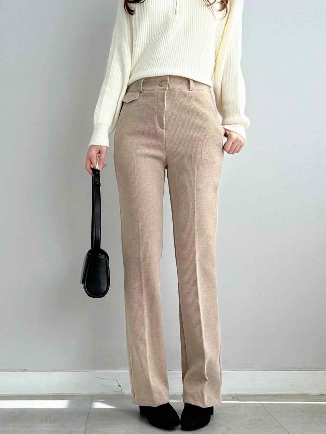 삐삐韓國代購㊣女士新款推薦時尚熱賣職業休閑人氣25秋冬休閑褲Pager休閑褲