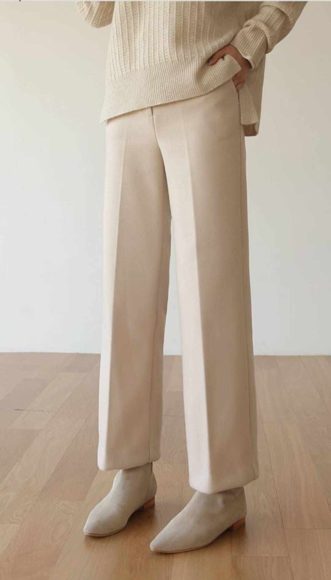 삐삐東大門㊣實拍女裝新款真品人氣推薦職業25秋冬熱賣休閑褲Pager休閑褲