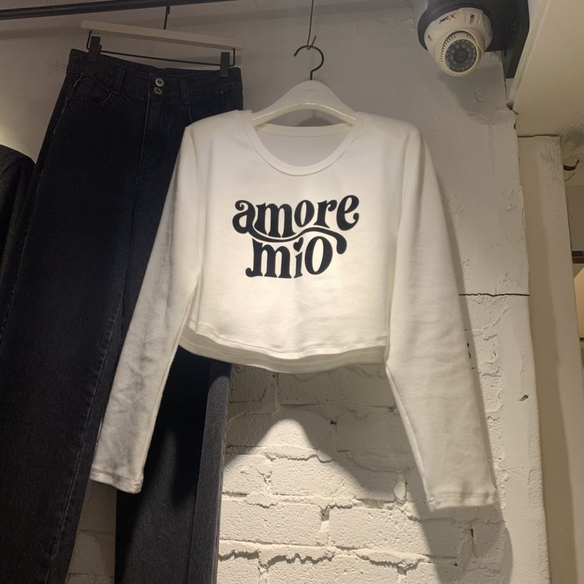 OZ東大門㊣實拍女裝新款休閑真品熱賣時尚職業推薦人氣長袖T恤OZ.ounce長袖T恤