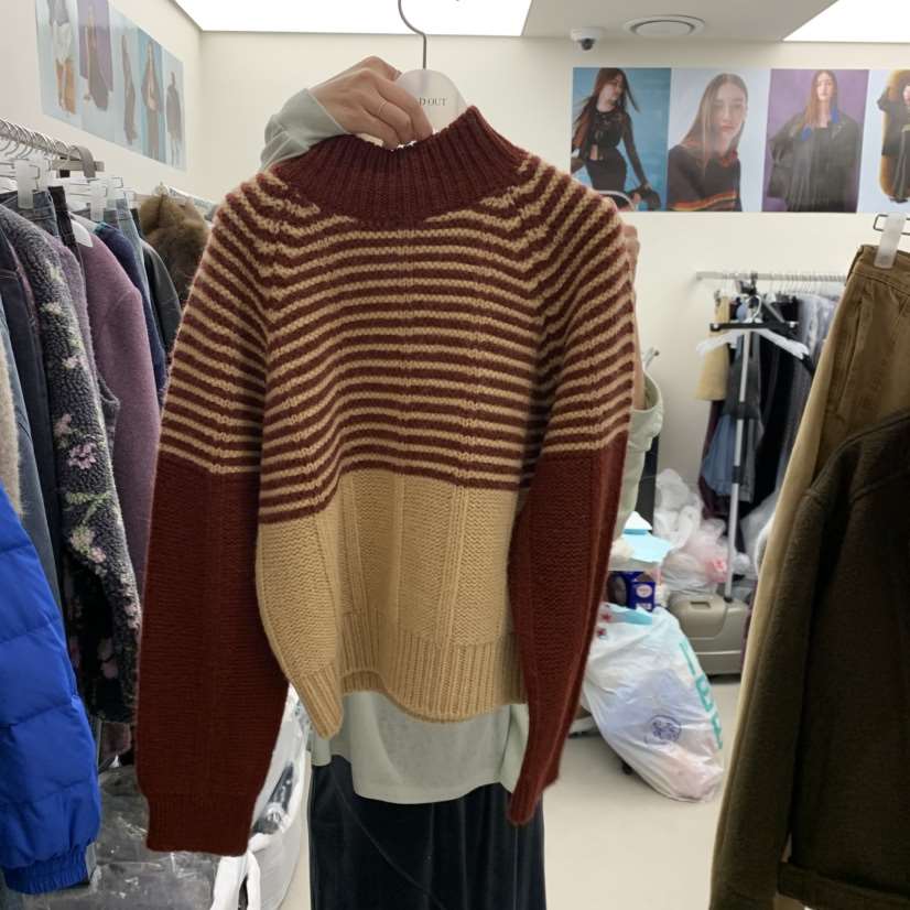 SOLD OUT東大門㊣代購女士新品時尚熱賣推薦職業針織衫羊毛SOLD OUT針織衫