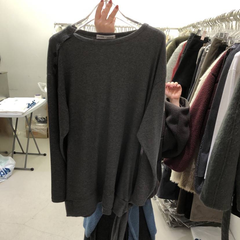 PADO東大門㊣實拍女裝新款職業25秋冬休閑真品時尚人氣長袖T恤PADO長袖T恤