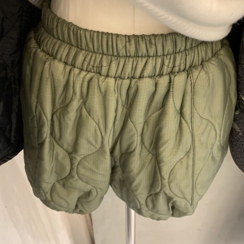 SALONDEMAG韓國代購㊣女裝新款熱賣職業人氣時尚25秋冬短褲絎縫SALONDEMAG短褲