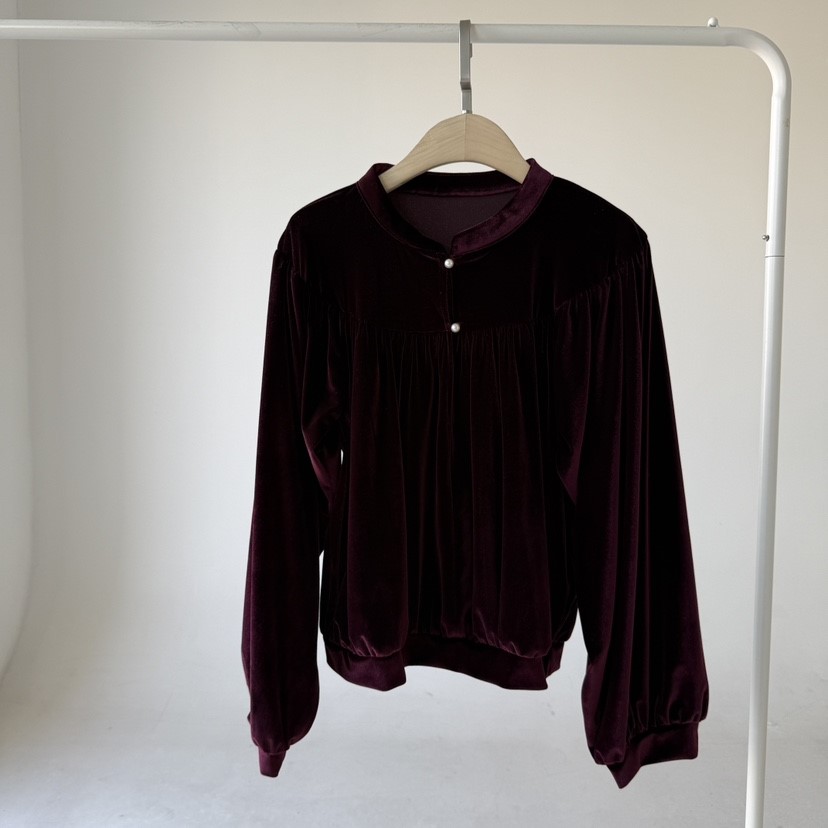 JENNY 1976東大門㊣直郵女裝新品真品休閑25秋冬衛衣天鵝絨JENNY 1976衛衣