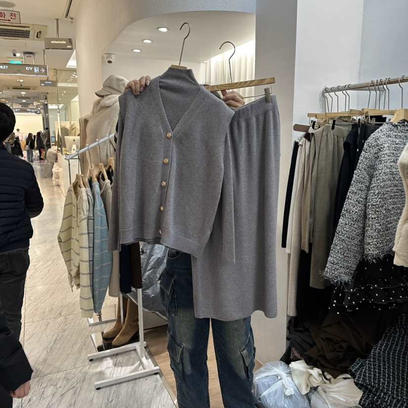 ABLESTUDIO韓國直郵㊣女士新款時尚人氣休閑真品套裝兩件套ABLESTUDIO套裝