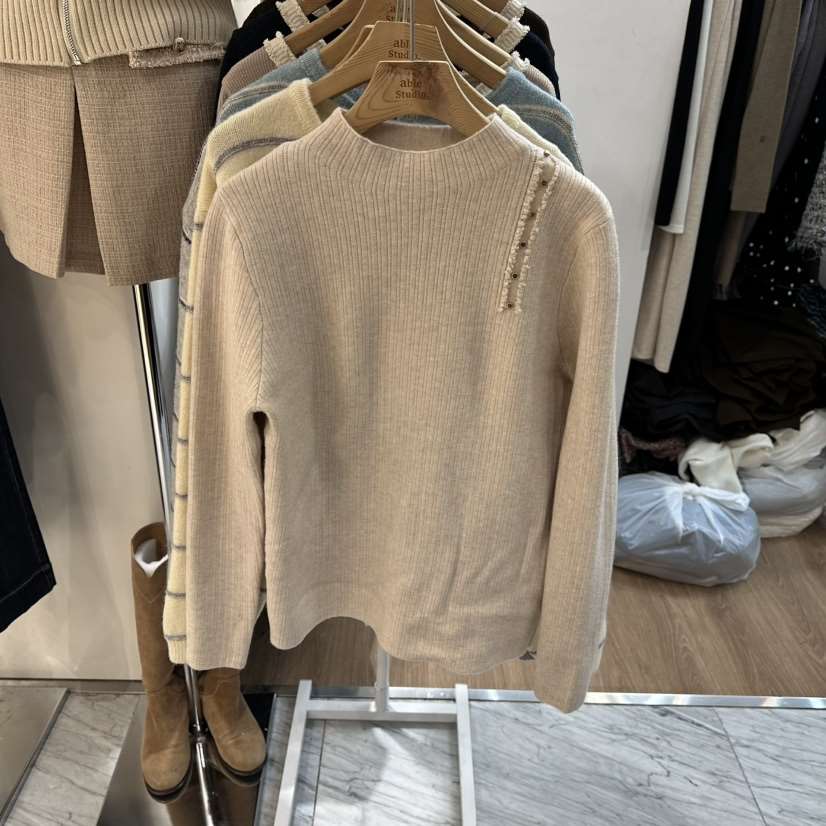 ABLESTUDIO東大門㊣代購女裝新品真品熱賣休閑職業推薦針織衫ABLESTUDIO針織衫