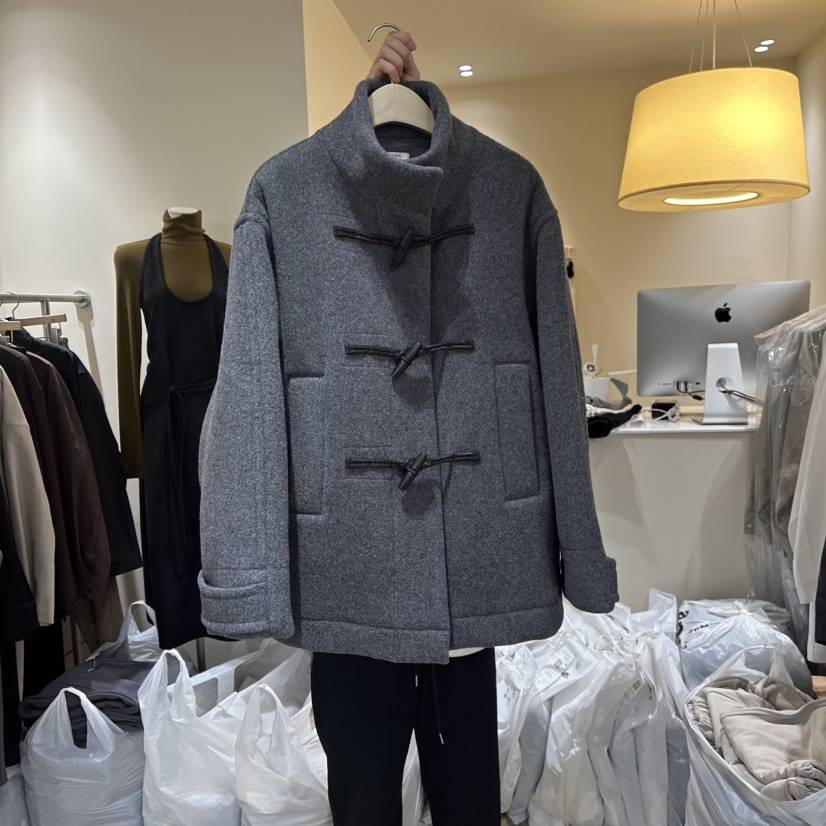 GARDEN韓國代購㊣女裝新款職業人氣真品推薦休閑中長款大衣GARDEN中長款大衣