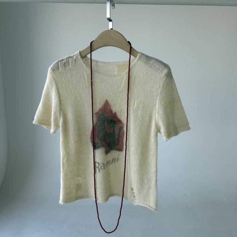 JENNY 1976東大門㊣實拍女士新款推薦職業針織衫不含項鏈復古JENNY 1976針織衫